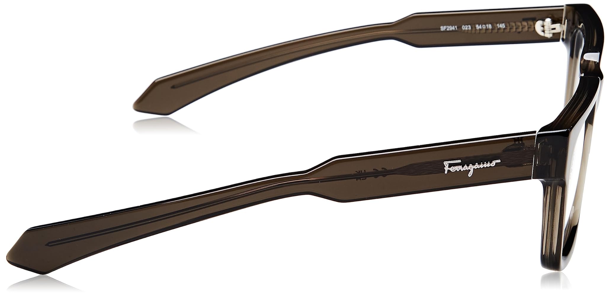 FERRAGAMO Eyeglasses SF 2941 023 Transparent Deep Grey at